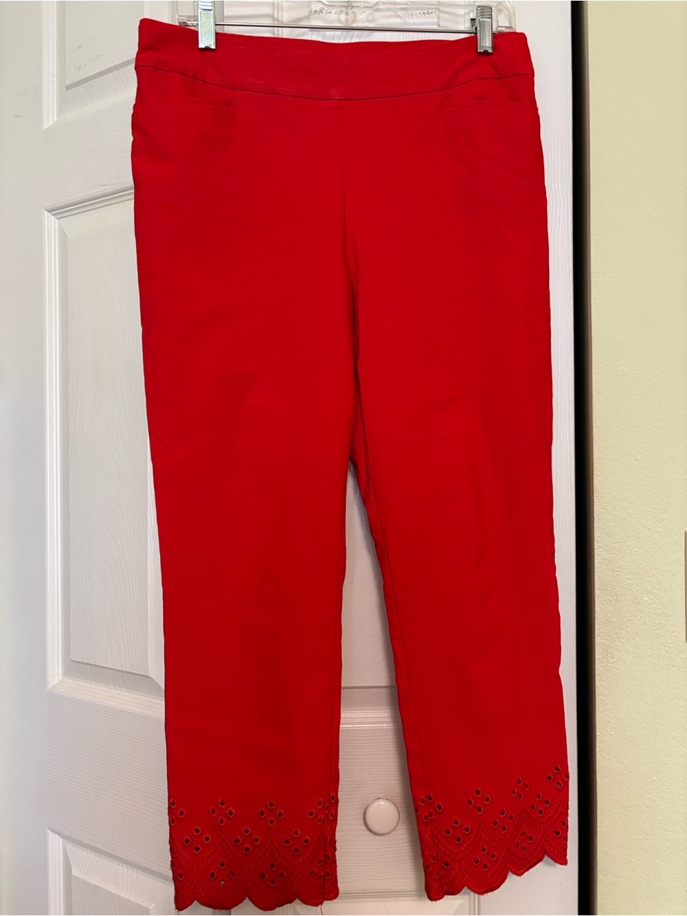 Chico's Bold Red Casual Pants